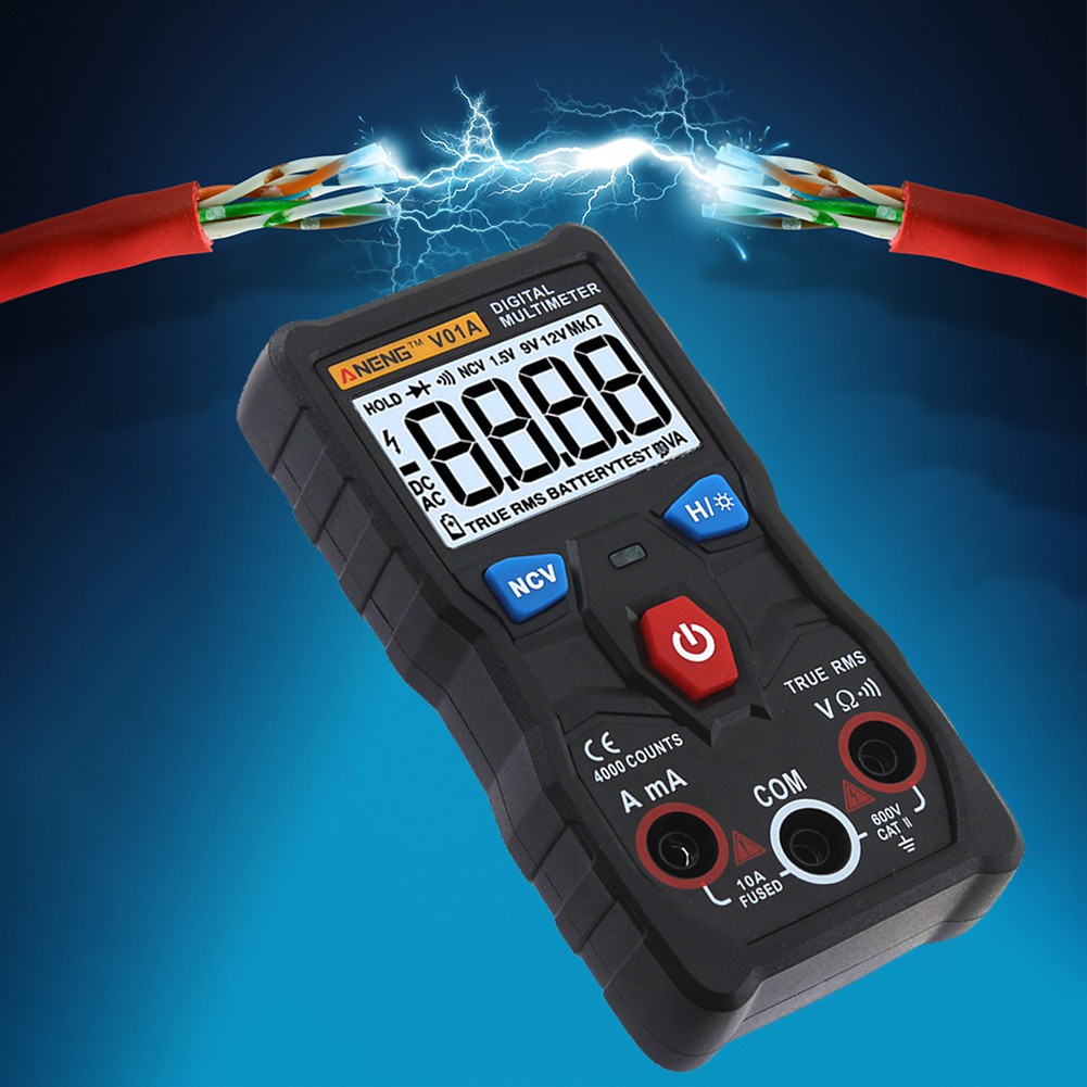 Đồng Hồ Đo Vạn Năng Kĩ Thuật Số Aneng V01A Ncv 4000