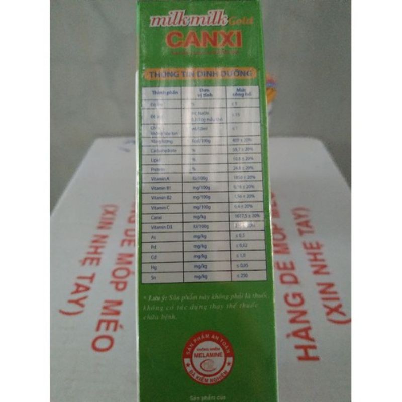 Sữa Milkmilkgold canxi cho người già 400g