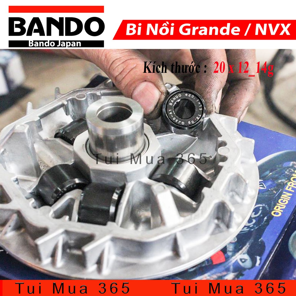 Bộ Bi Nồi Bando Yamaha NVX, Grande ( 20 x 12_14g )