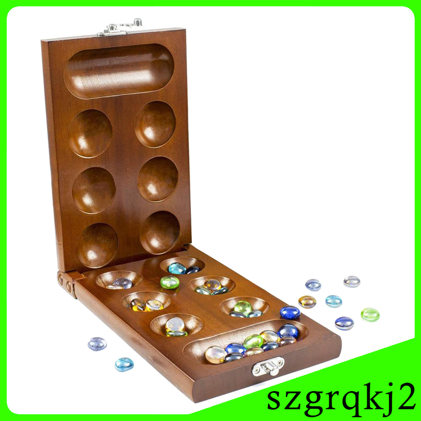 Bộ Trò Chơi Chiến Lược Mancala Bằng Gỗ Cho Trẻ Em Và Người Lớn