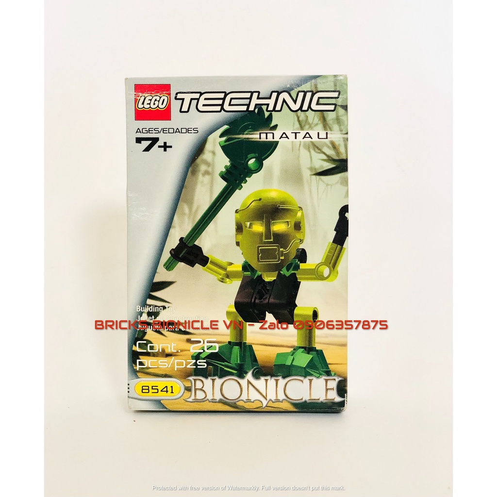 LEGO BIONICLE - ĐỒ CHƠI XẾP HÌNH LEGO BIONICLE - TURAGA MATAU 8541