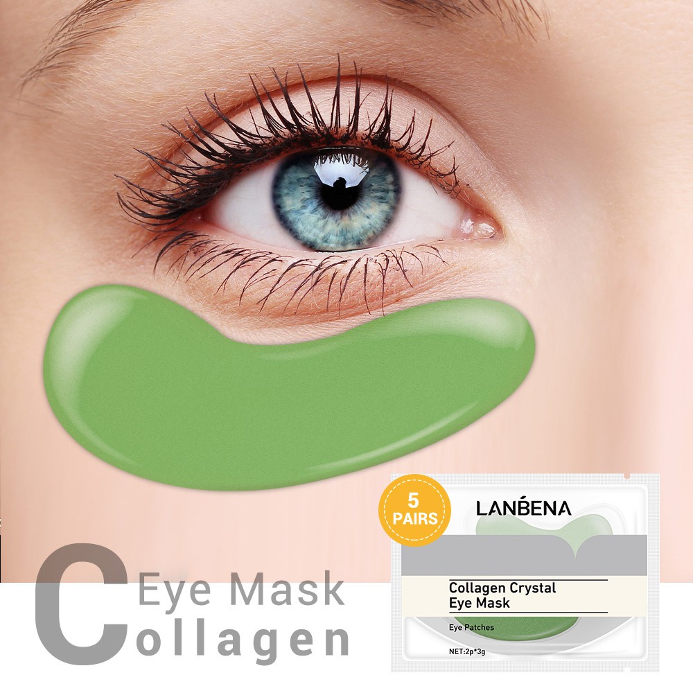 1 Cặp Mặt Nạ Mắt BREYLEE Chống Nếp Nhăn Lão Hoá Màu Xanh Lá Cây | BigBuy360 - bigbuy360.vn