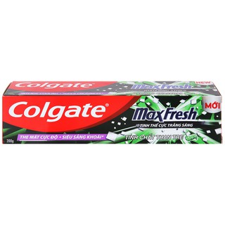 Kem đánh răng Colgate MaxFresh tinh chất than tre 200g