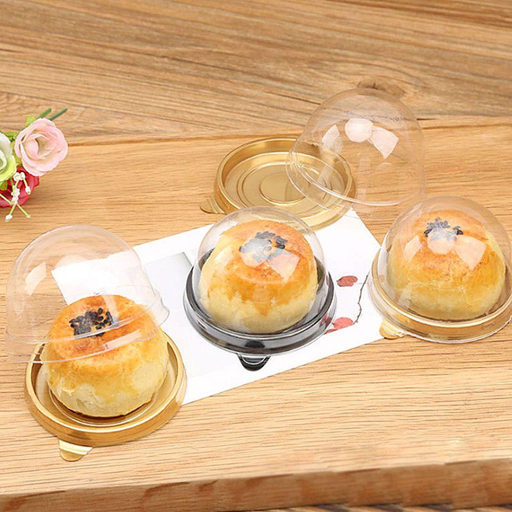 Set 50 Hộp Đựng Bánh Trung Thu Hình Tròn Mini DIY