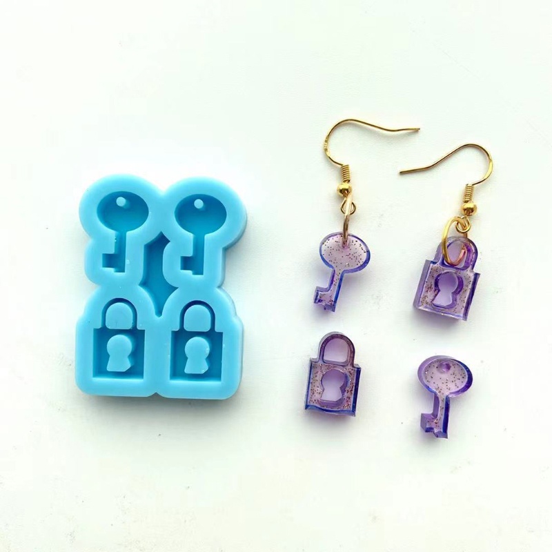 Khuôn Silicone Làm Bông Tai Handmade DIY