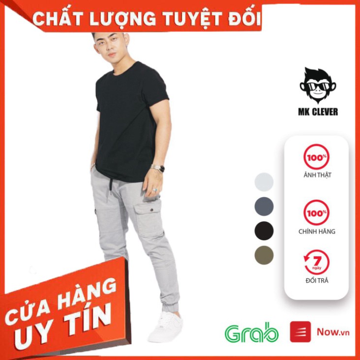 Quần jogger kaki nam túi hộp MK08 - MK CLEVER - Hàng nhập khẩu