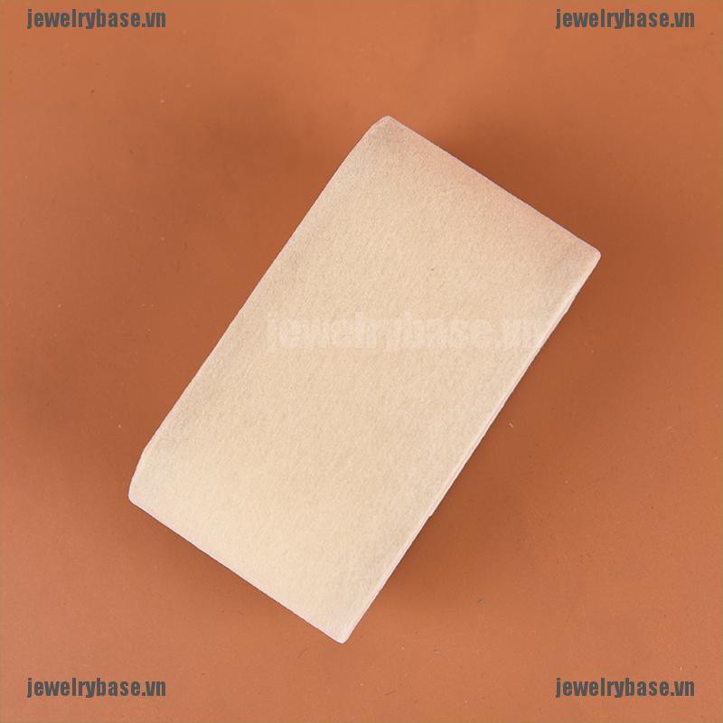 [Base] 1pc Ivory/Cream Suede Watch Cushions Watch Pillows for Case Box Display NEW [VN]