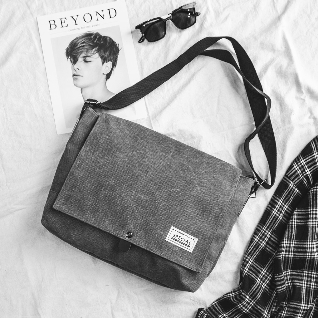 Túi, Cặp Thời Trang Nam Nữ Hàn Quốc Unisex Cao Cấp, Chống Thấm Nước