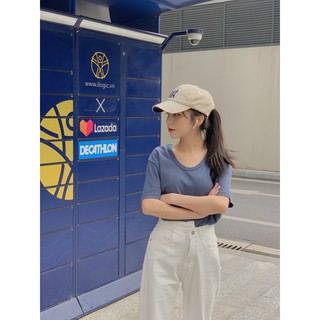 Áo thun trơn basic vải xước AP482 1994closet