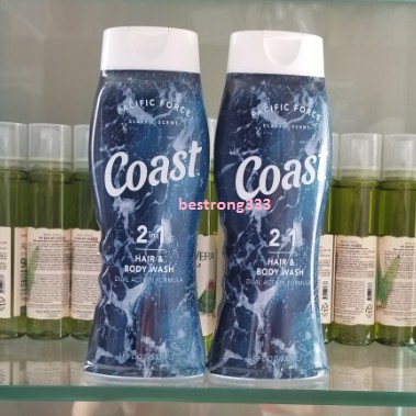 [MẪU MỚI] Sửa tắm Coast Hair and Body 532ml