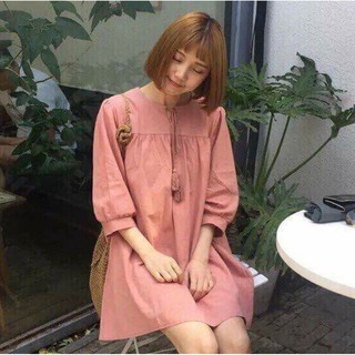 ĐẦM BABY DOLL HỒNG PHẤN [HÀNG HOT]