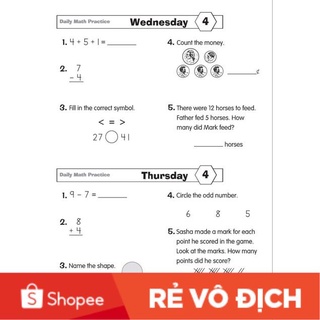 Daily Math Practice - Full Grade 1-6