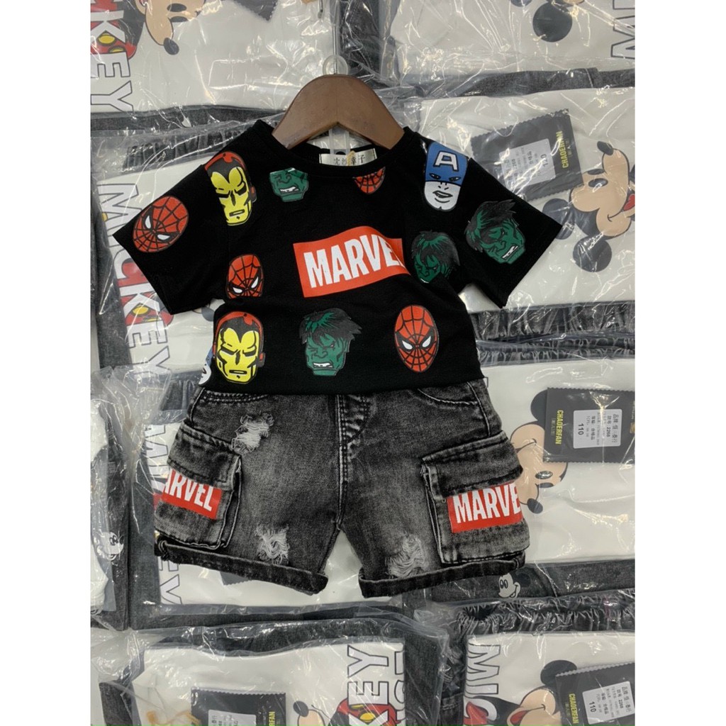 SET SIÊU NHÂN MARVEL MIX NGỐ BÒ KHÓI TÚI HỘP HÀNG QC