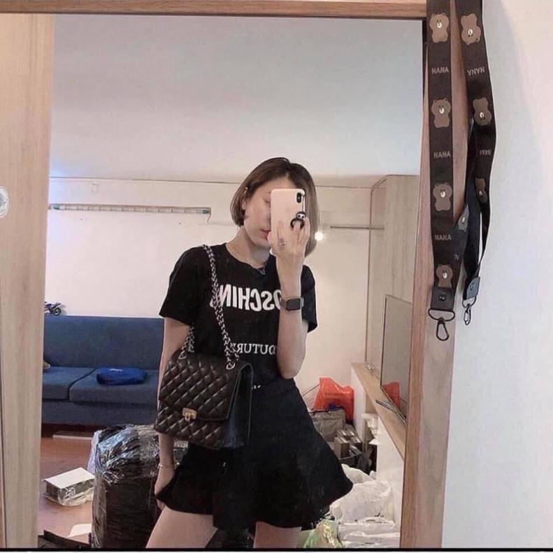 Túi vân ô khoá gập size 22 da mềm siêu đẹp kèm ảnh thật shop hàng cao cấp