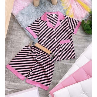 bộ pijama lụa satin 22-33kg