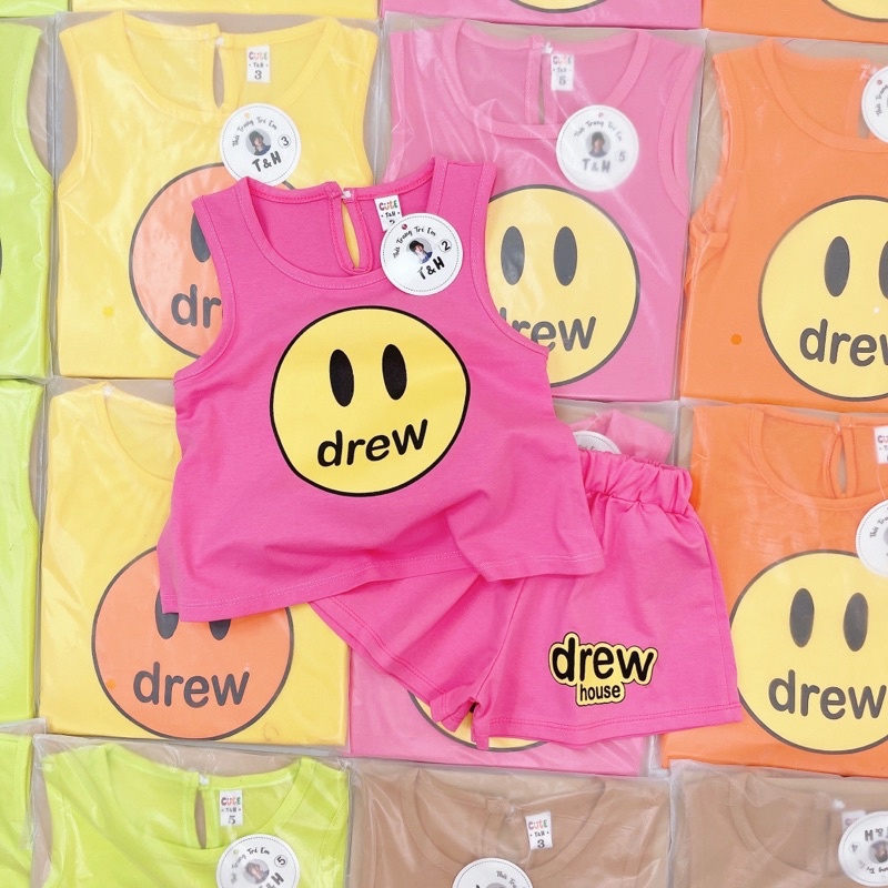 Xả Bộ Drew sát nách cho bé gái 15-25kg