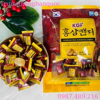 Kẹo hồng sâm đỏ hàn quốc kgf