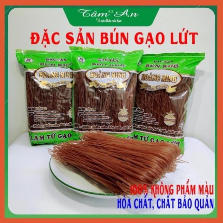 500gr Bún Gạo Lứt dai ngon loại 1 Thực phẩm thực dưỡng cho người ăn chay giảm cân