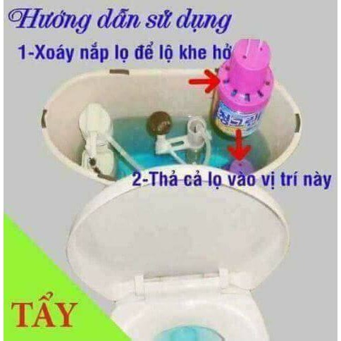 Lọ thả bồn cầu Hàn Quốc CHÍNH HÃNG