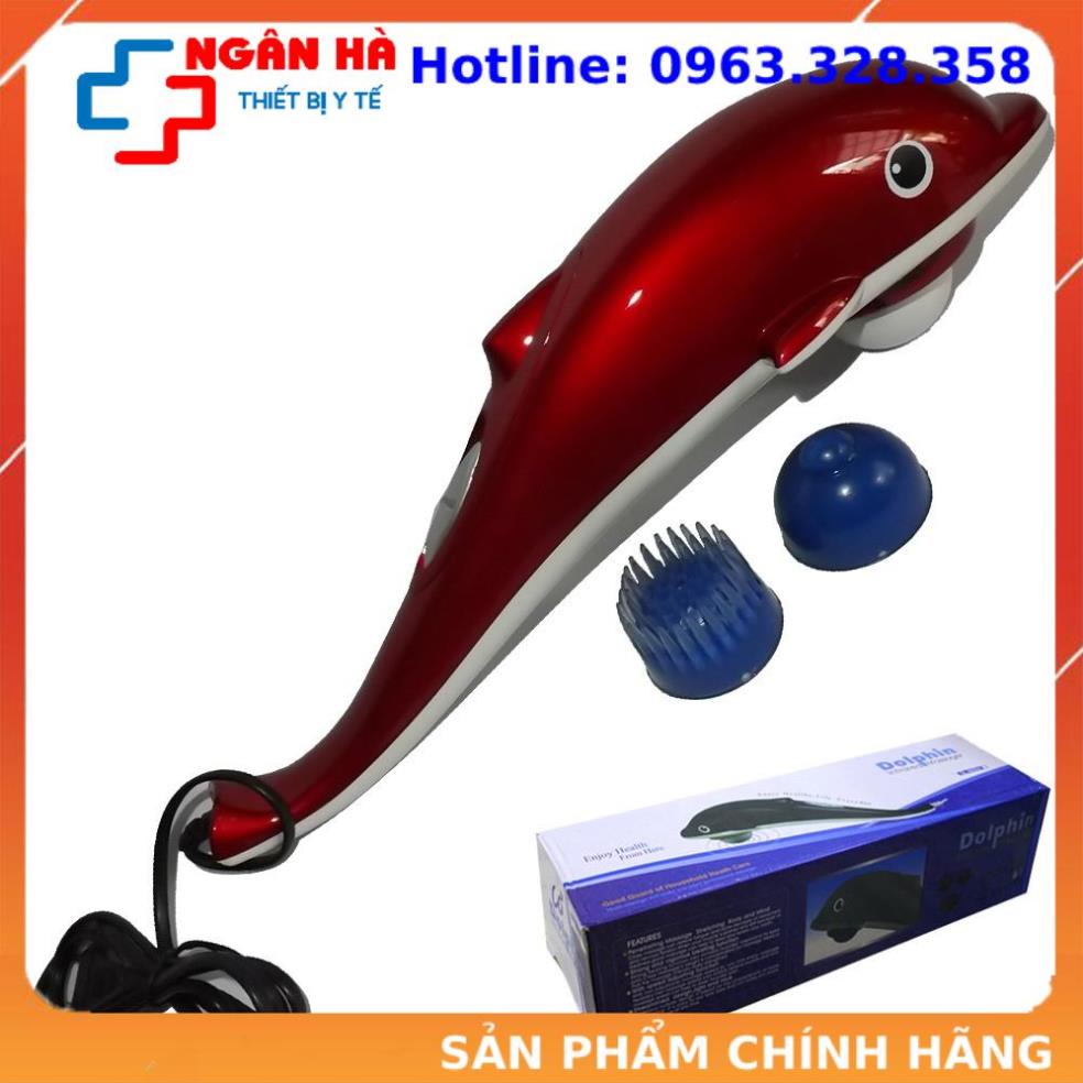 Máy massage cầm tay, Máy massage toàn thân, con cá heo 3 đầu dolpin