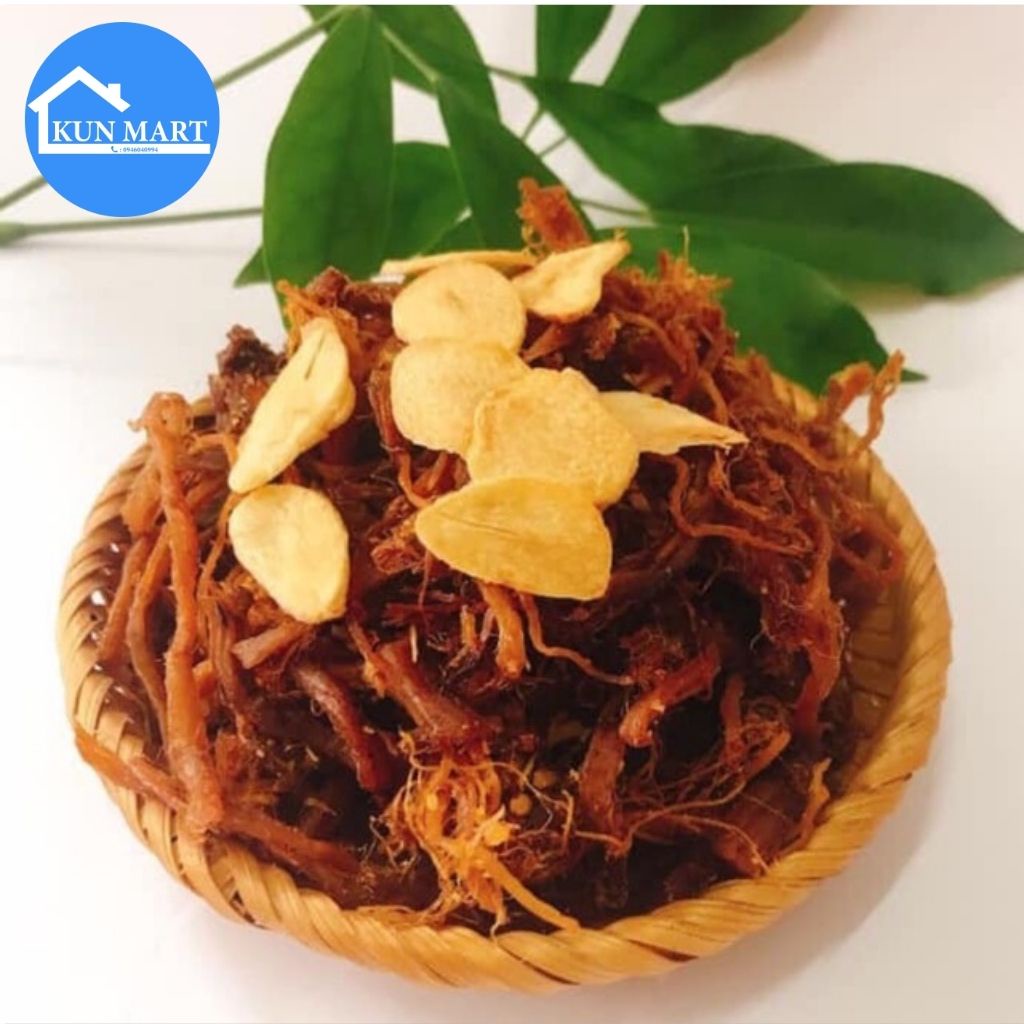 Khô heo  Khô heo cháy tỏi Kobee thơm ngon hấp dẫn 120g.