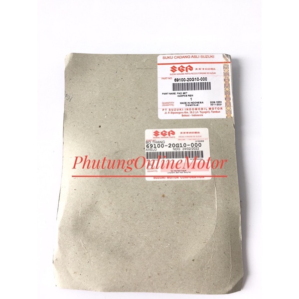 Má phanh sau  Suzuki Axelo-Raider  X ăng cơ