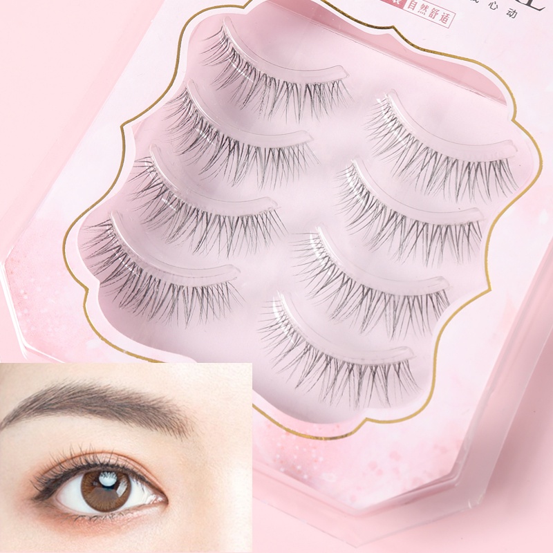 Lông Mi Giả Trong Suốt Hình Hoa Hướng Dương Phiên Bản Nâng Cấp