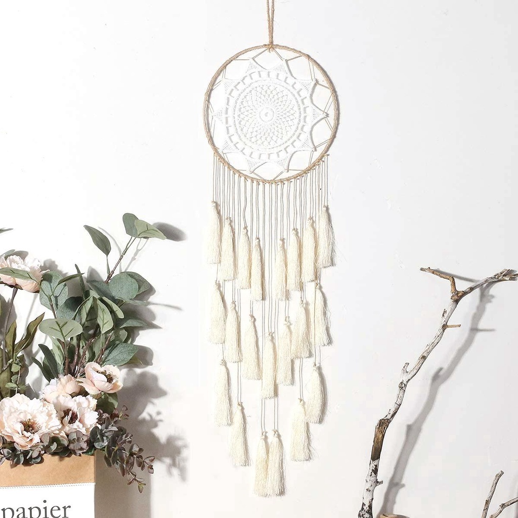 Thảm Treo Tường Trang Trí Hình Dream Catcher Phong Cách Bohemian
