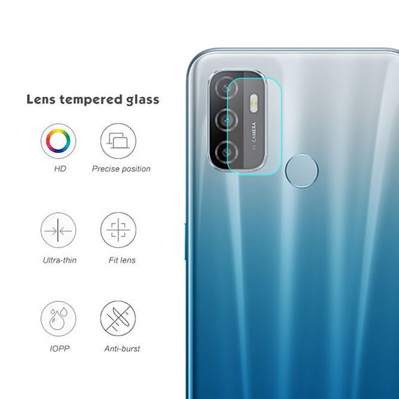 Kính Cường Lực Bảo Vệ Camera Cho OPPO A5S F9 F11 A12 A31 A15 A15S A16 A33 A52 A53 A91 A92 A93 A54 A74 A95 A76 A94 A5 A9 2020 Reno 3 4 5