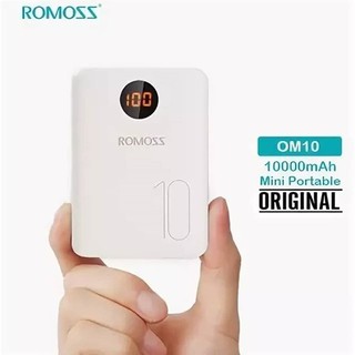Pin Sạc Dự Phòng Romoss OM10 MINI 10000mAh 3 Cổng Sạc Vào - BH 1 năm - Hưng Long PC