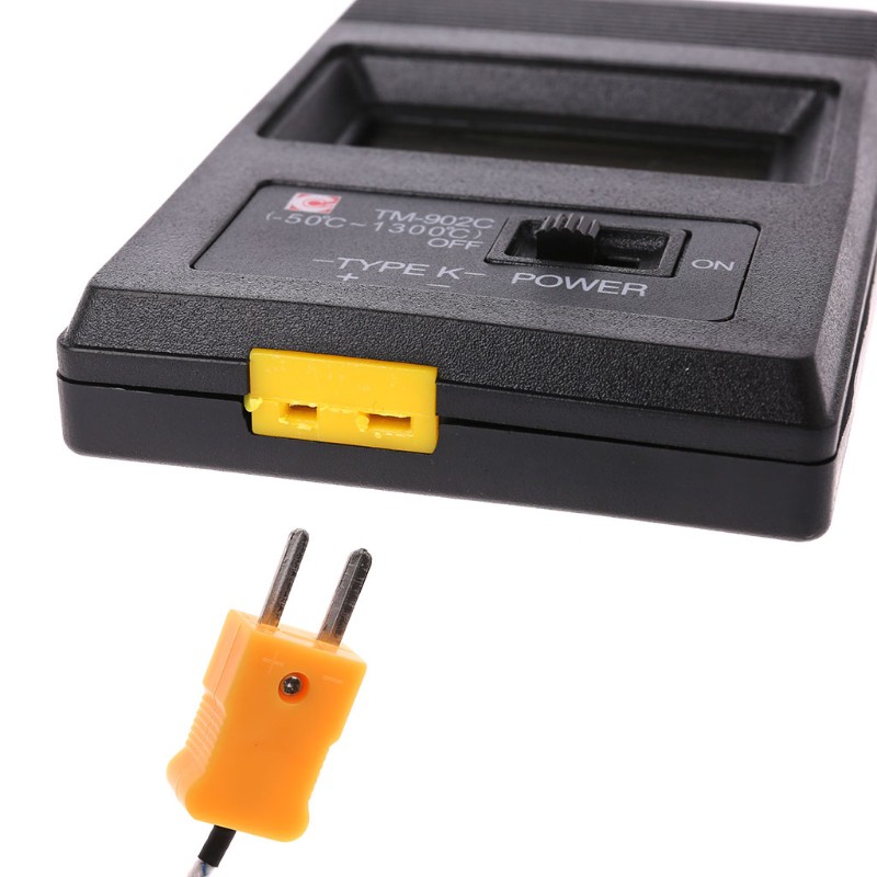 Nhiệt Kế Kỹ Thuật Số Aot.Tm-902C Màn Hình Lcd 1300