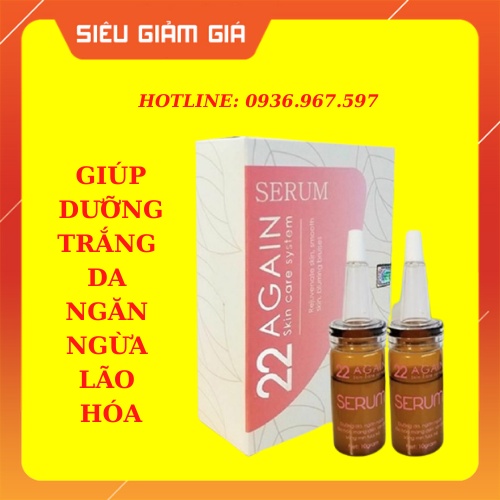 Serum 22 again ❤️[ CHÍNH HÃNG ] ❤️ Chống Lão Hóa Dưỡng Trắng Da Mặt Hiệu Quả