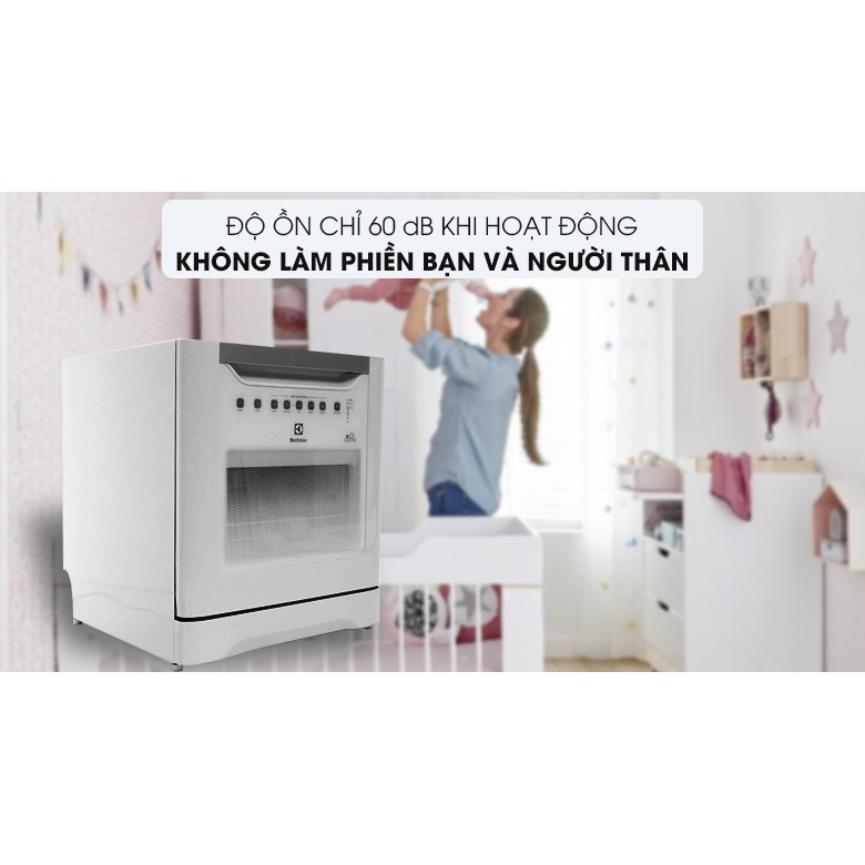 Máy rửa bát Electrolux ESF6010BW 1480W rửa 8 Bộ