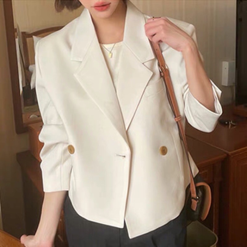 (Hàng có sẵn) Áo Blazer 2 cúc trẻ trung 2021 | BigBuy360 - bigbuy360.vn