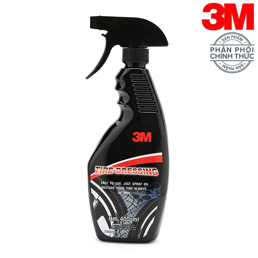 Chai xịt bảo dưỡng lốp xe 3M 39042 LT TIRE DRESSING 400ML