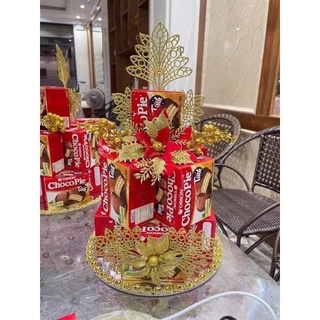 Combo set hoa trang trí tết tháp bánh rẻ