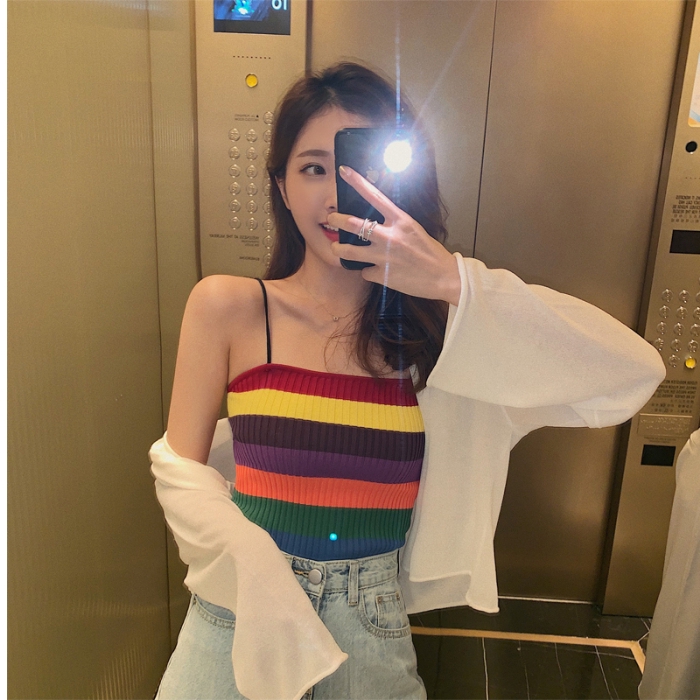 Áo Vest Sọc Nhiều Màu | BigBuy360 - bigbuy360.vn