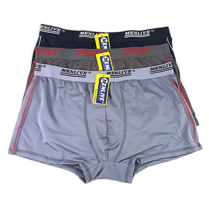 3 Quần Lót Nam Boxer Cao Cấp Menlive