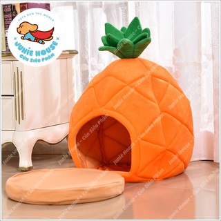 Nhà nệm quả dứa cho chó mèo