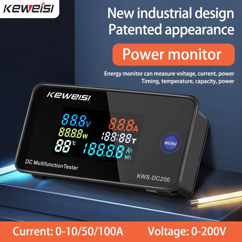 WATTLE Vôn Kế Kỹ Thuật Số DC 0-200V