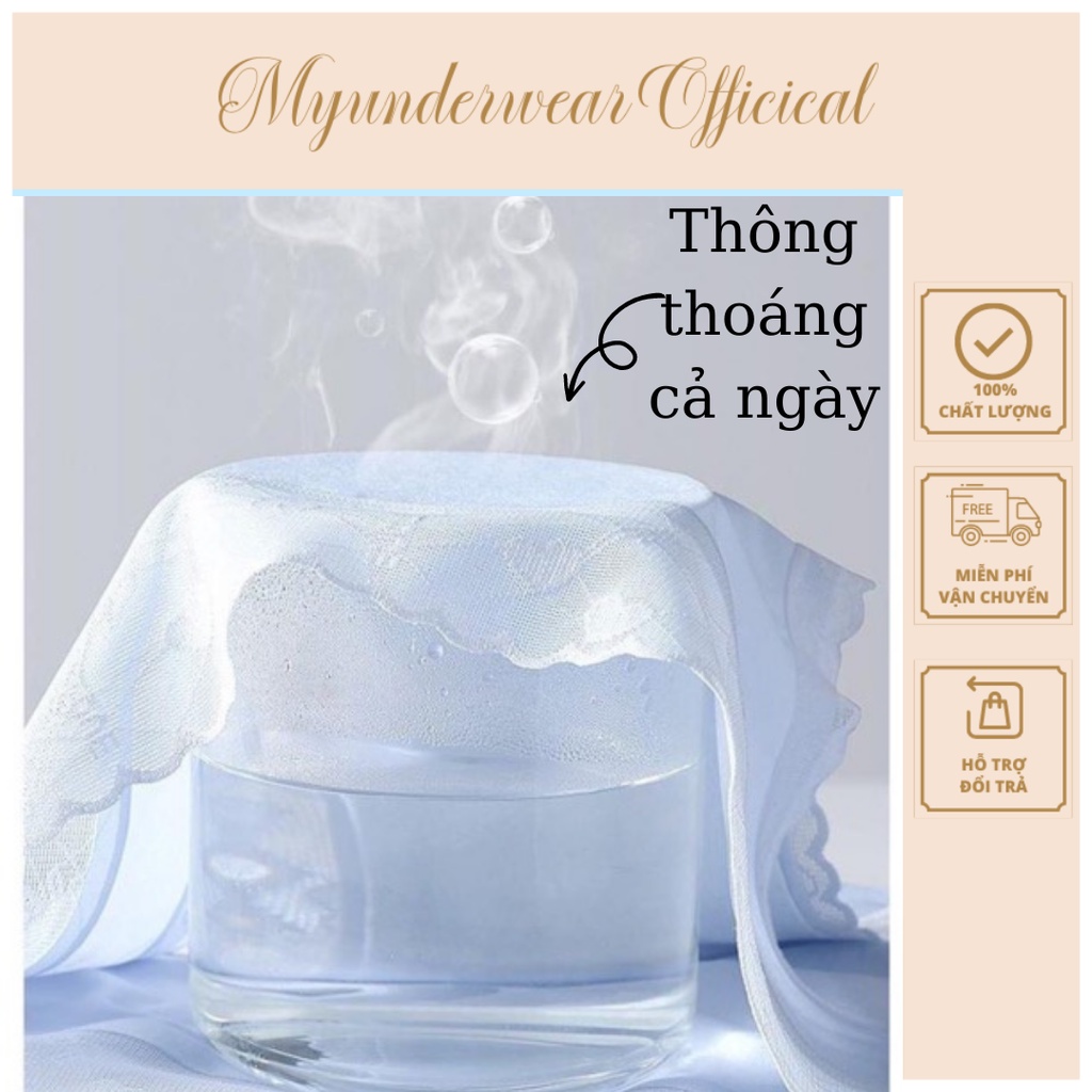 Quần lót nữ lụa băng, quần lót nữ tàng hình mềm mại mát lạnh thông thoáng | BigBuy360 - bigbuy360.vn
