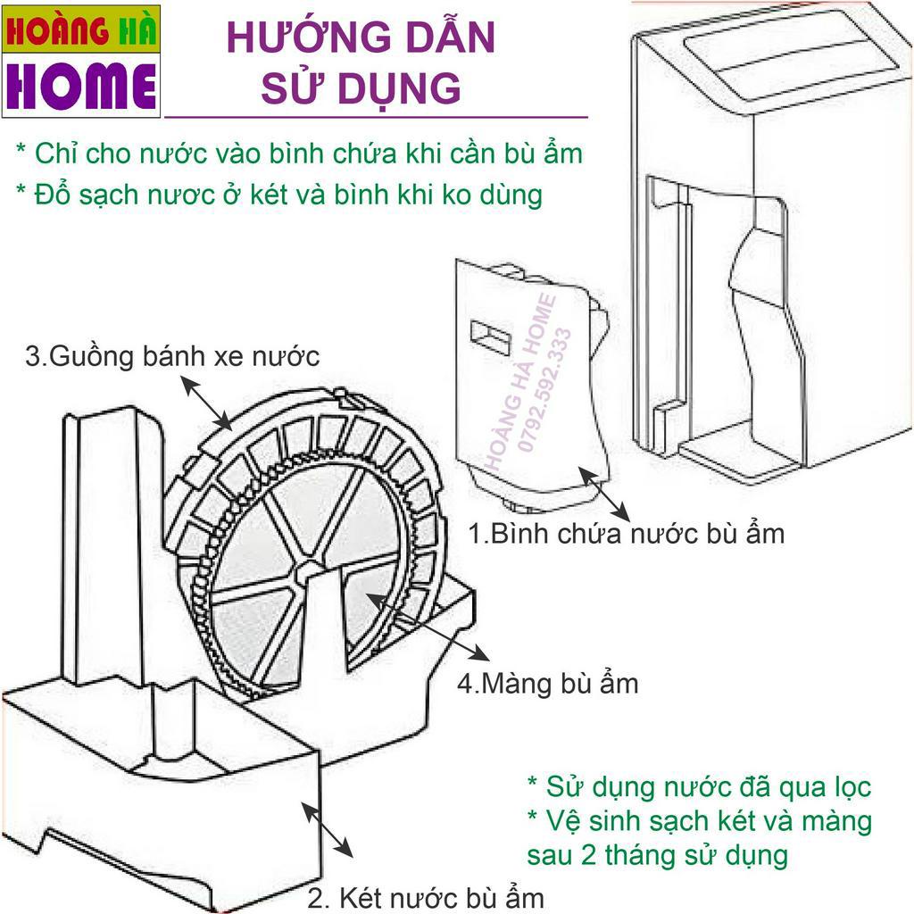 Màng bù ẩm panasonic, Màng lọc không khí panasonic 40 45 50 55 60 65 70 80 90