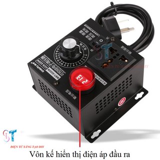 Dimmer 4000W Điều Tốc Động Cơ, Điều Khiển Độ Sáng Bóng Đèn