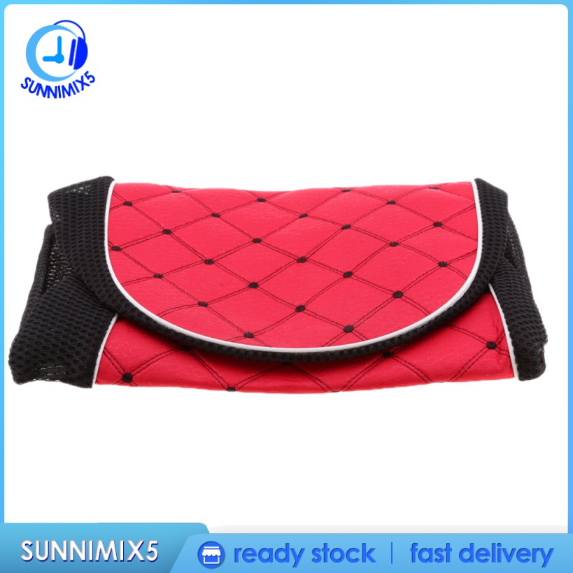 Vỏ Bọc Yên Xe Máy / Xe Đạp Điện Màu Đỏ M