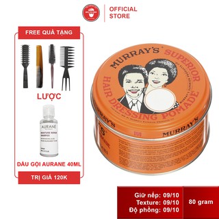 Sáp vuốt tóc Murray's Superior Hair Dressing Pomade