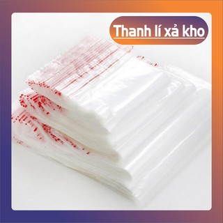 túi zip, túi zipper {XẢ KHO BÁN LỖ} loại dày đồng giá 1k /1túi cho mọi size
