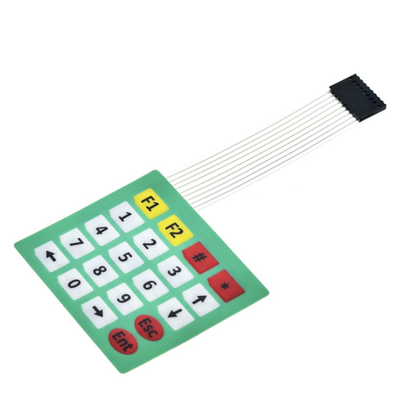 Bàn phím rời matrix PCBFUN nhiều loại tùy chọn 4 12 16 20 phím 1x4 3x4 4x4 4*5 dành cho arduino
