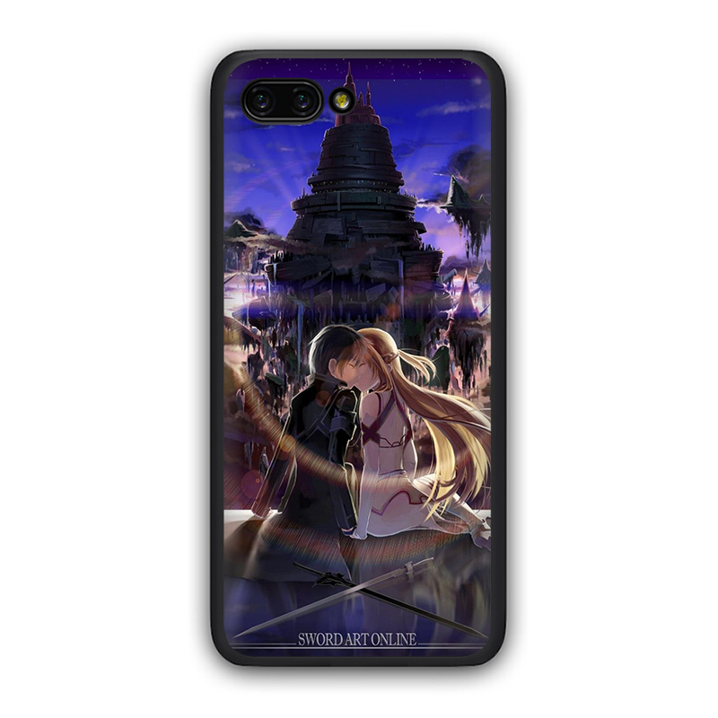 D81 Sword Art Online Huawei Nova 2 Lite 2i 3 3i 4 4E 5 5T 6 7 Pro SE Soft Phone Case