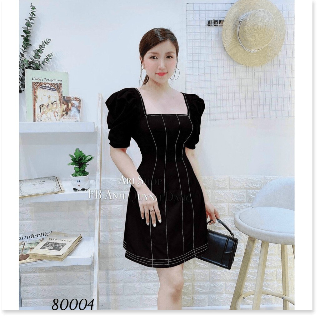 ĐẦM FORD XINH XẮN,MÀU ĐEN SANG TRỌNG,CHẤT LIỆU VÃI THOÁNG MÁT THỜI TRANG MỚI KME