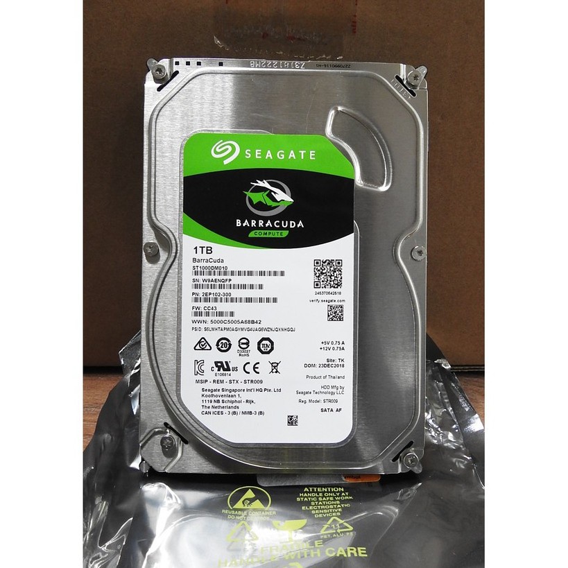 .Ổ cứng HDD PC 3,5&quot; 250GB - 500GB - 1TB  Western , Seagae-Tặng cáp Sata 3.0 NEW BH 36 THÁNG